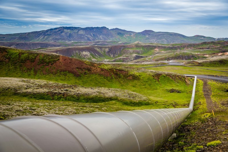 Cross-country gas pipeline in India